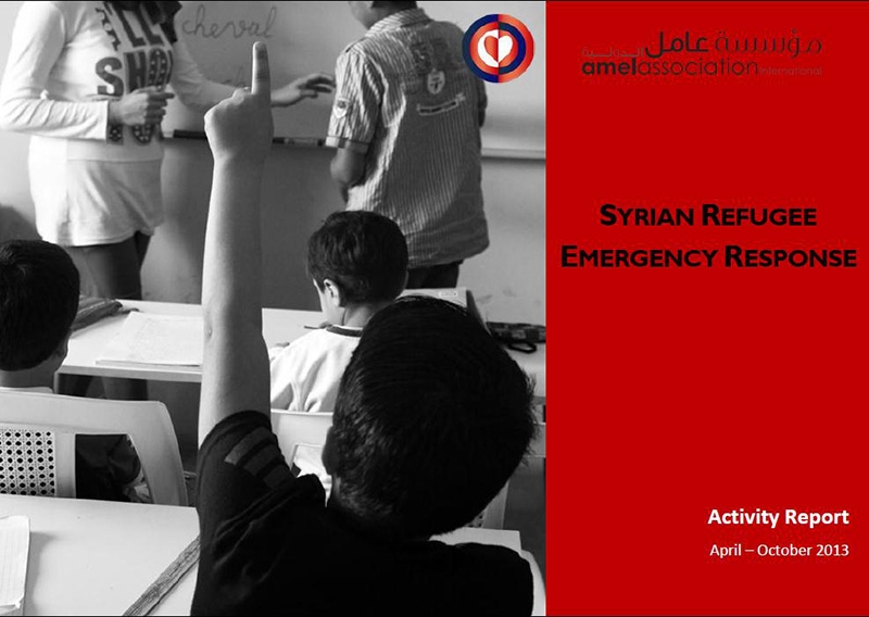 Activity Report - Syrian Refugee Emergency Response