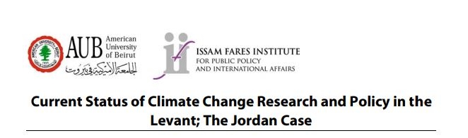 Current Status Of Climate Change Research And Policy In The Levant; The Jordan Case English Summary - Ifi Paper